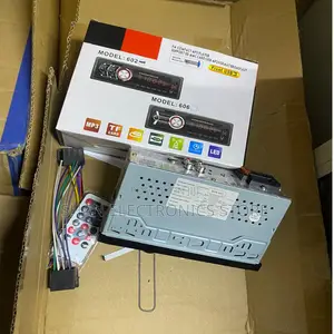 606 Digital Car Mp3 Stereo 1 Din Fm Radio With Led Display