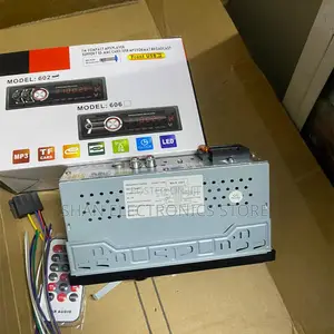606 Compact Car Stereo 1 Din Mp3 Player With Fm Radio and Clear Sound