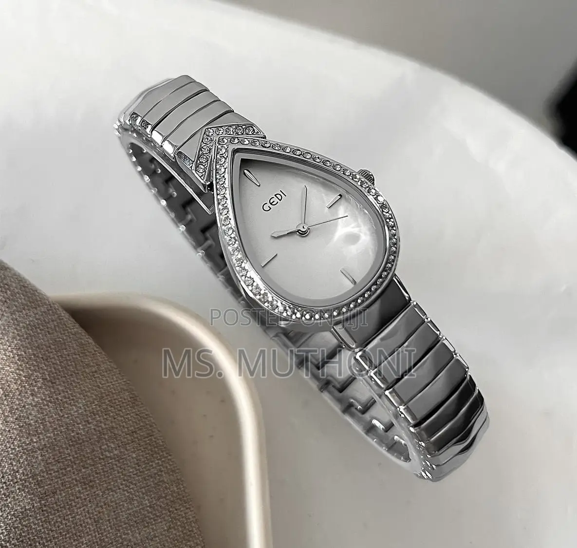 Teardrop Serpenti Dial Ladies Wrist Watch 