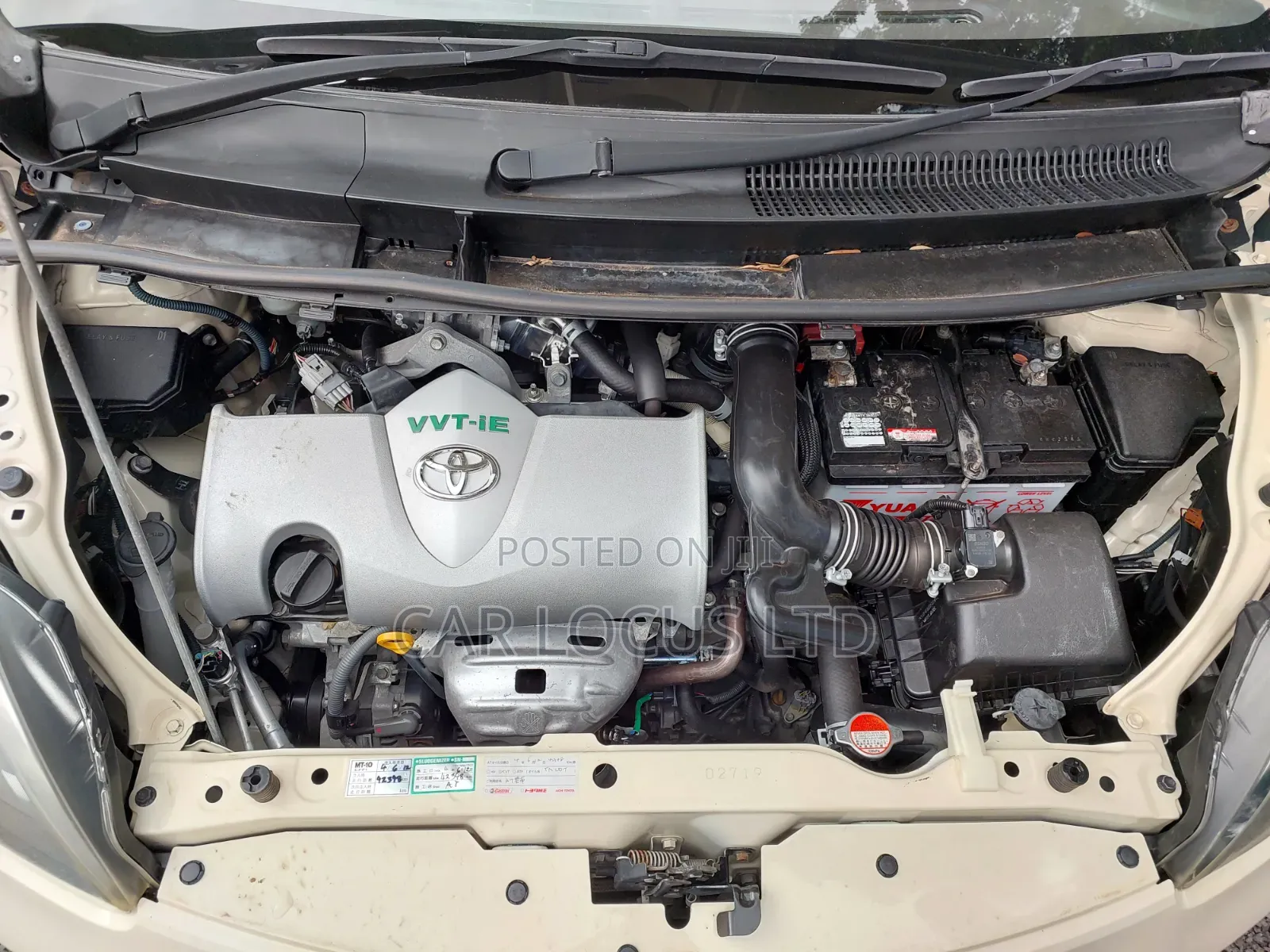Toyota Porte 2017 Beige