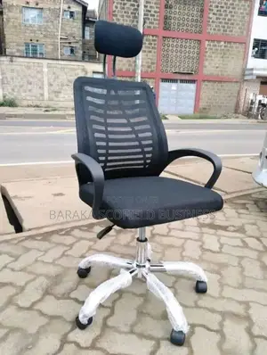 Backed Headrest Office Chair
