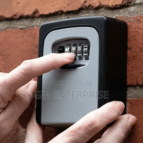 Key Lock Box, Metallic Key Lock Box