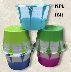 NPL Open Bucket 18lt Double Color Package 40pc