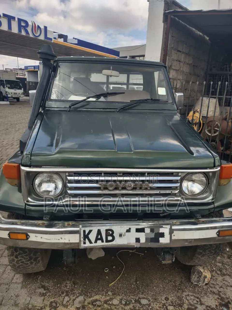 Toyota Land Cruiser 1991 Green