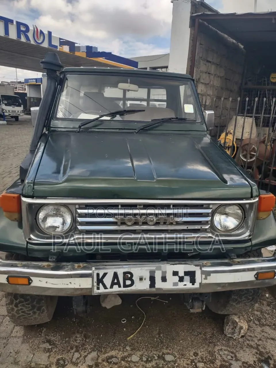 Toyota Land Cruiser 1991 Green
