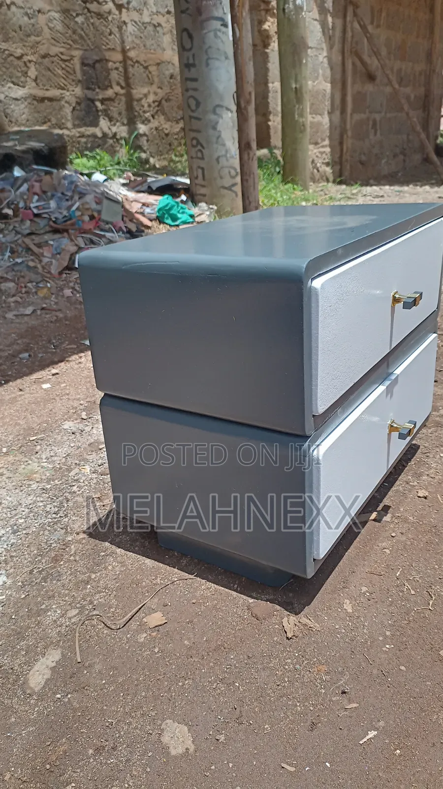Royal Gray Bedside