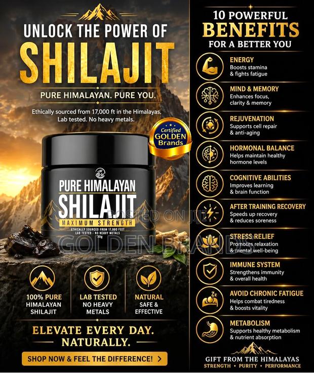 Shilajit Natural Pure Himalayan Organic Resin