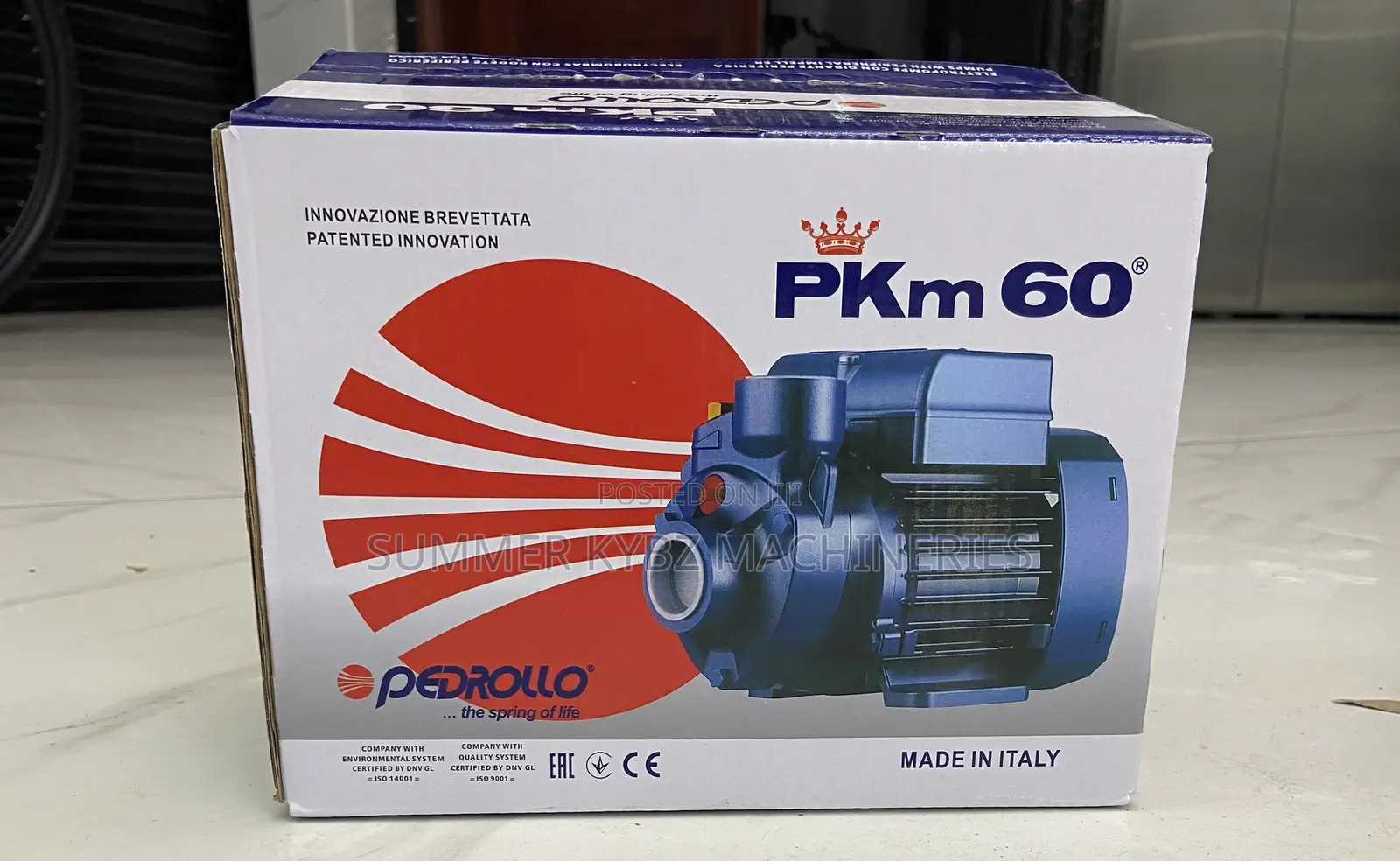 New Pedrollo Water Pump Pkm60/ Hp Pedrollo Pump