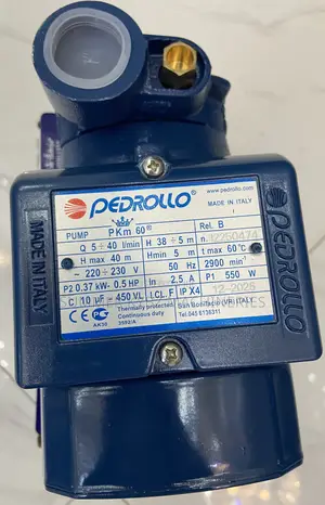 New Pedrollo Water Pump Pkm60/ Hp Pedrollo Pump