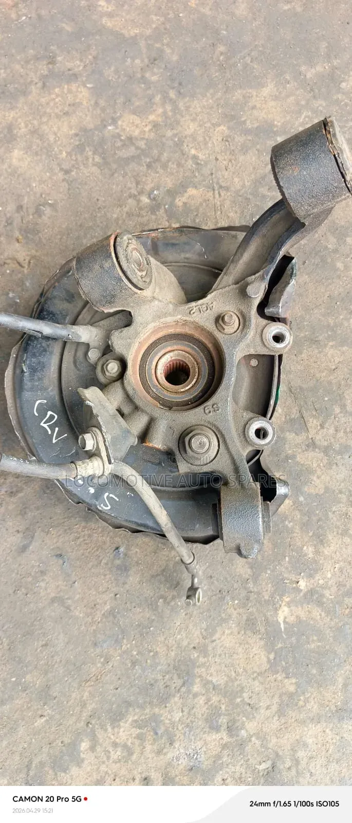 Rear Hub CRV Rd8 4wd