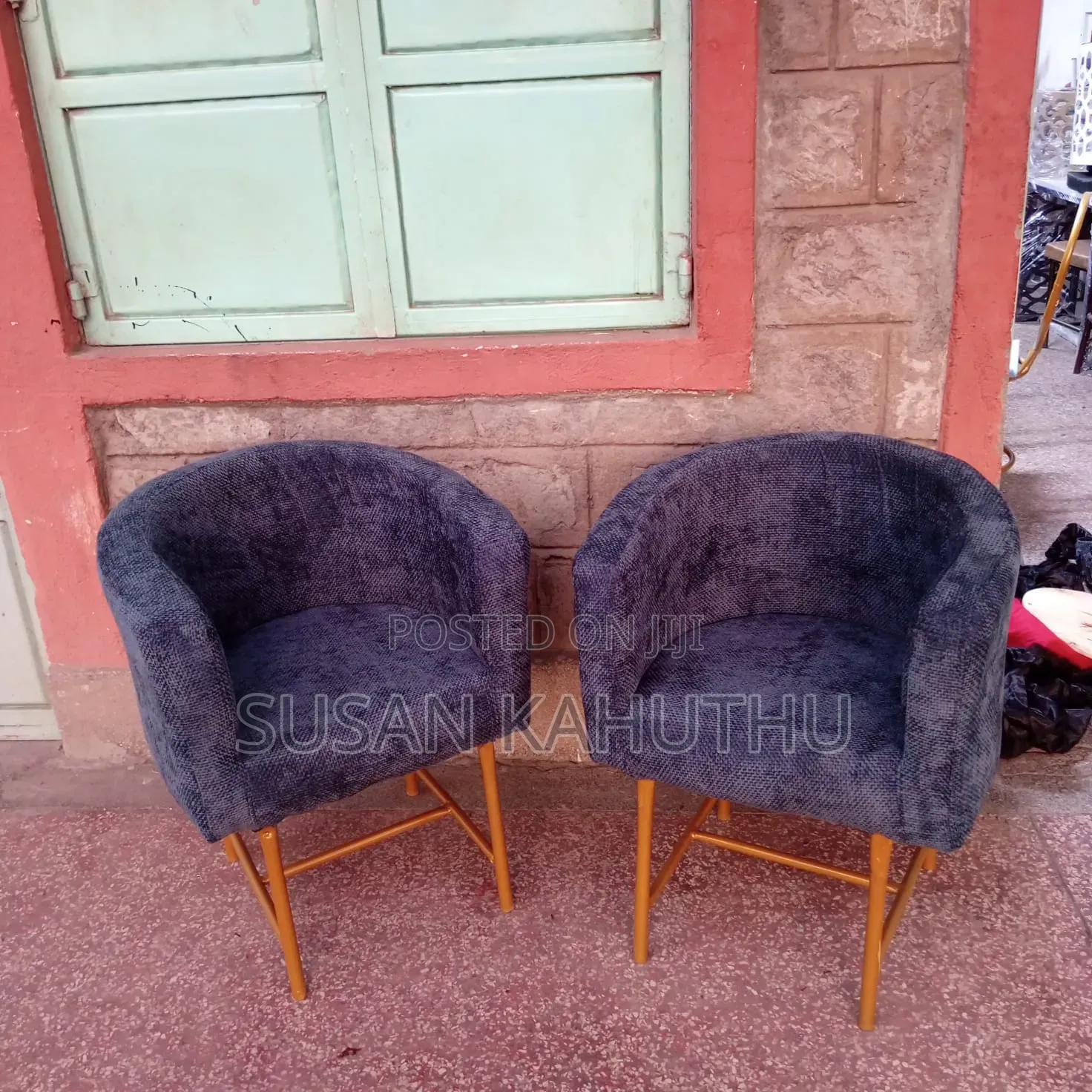 Purple Polished Parlour Seats