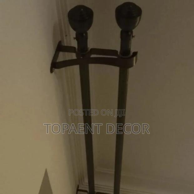 Affordable Elegance Double Powder Coated Curtain Rods