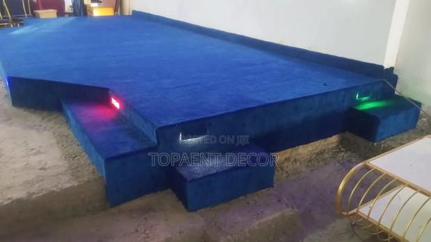 Perfect Touch Blue Usa 8mm Wall to Wall Carpets - main view