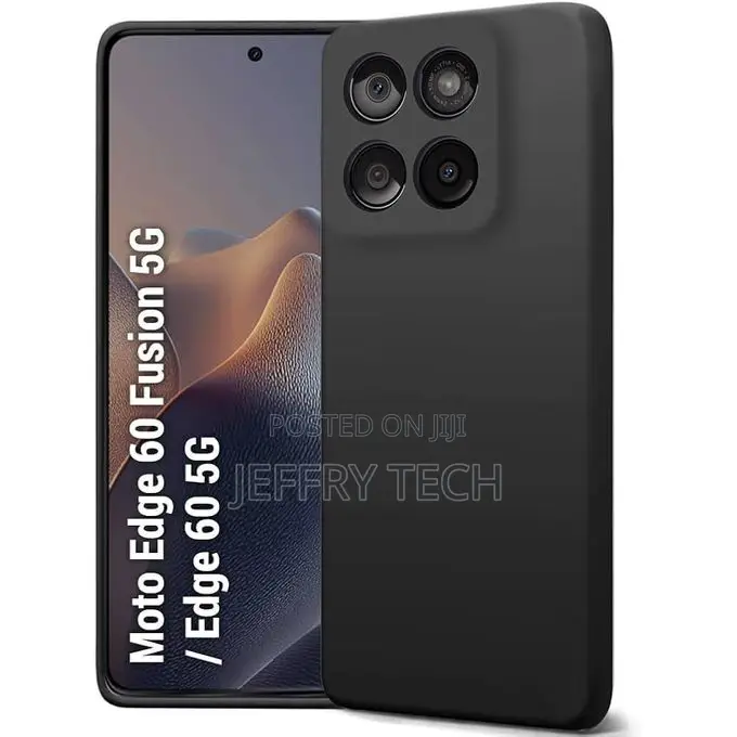 Premium Soft Silicone Protective Case for Motorola Edge 60 Fusion 5g –