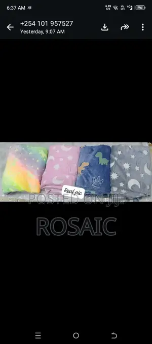 Magic Glow in the Dark Fleece Blanket Now Available in 3 Colours