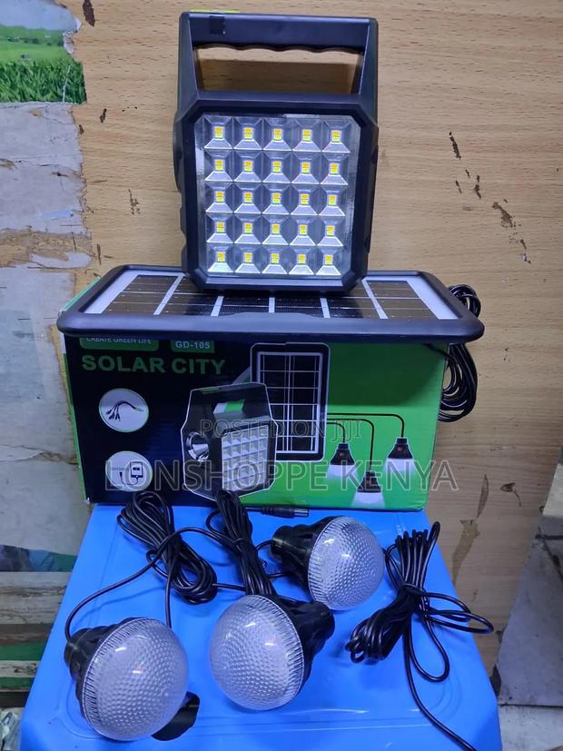 Gd 105 Solar Lighting System