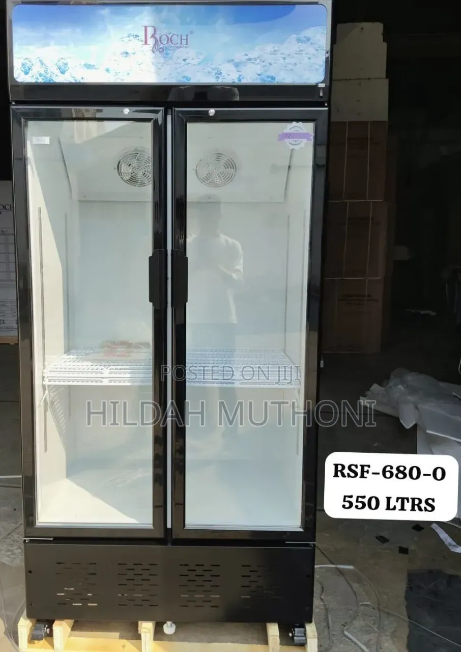 505 LTRS Roch Vertical Showcase RSF-680-O (Side by Size) Refrigerator