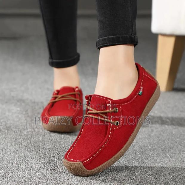 Ladies Suede Loafers
