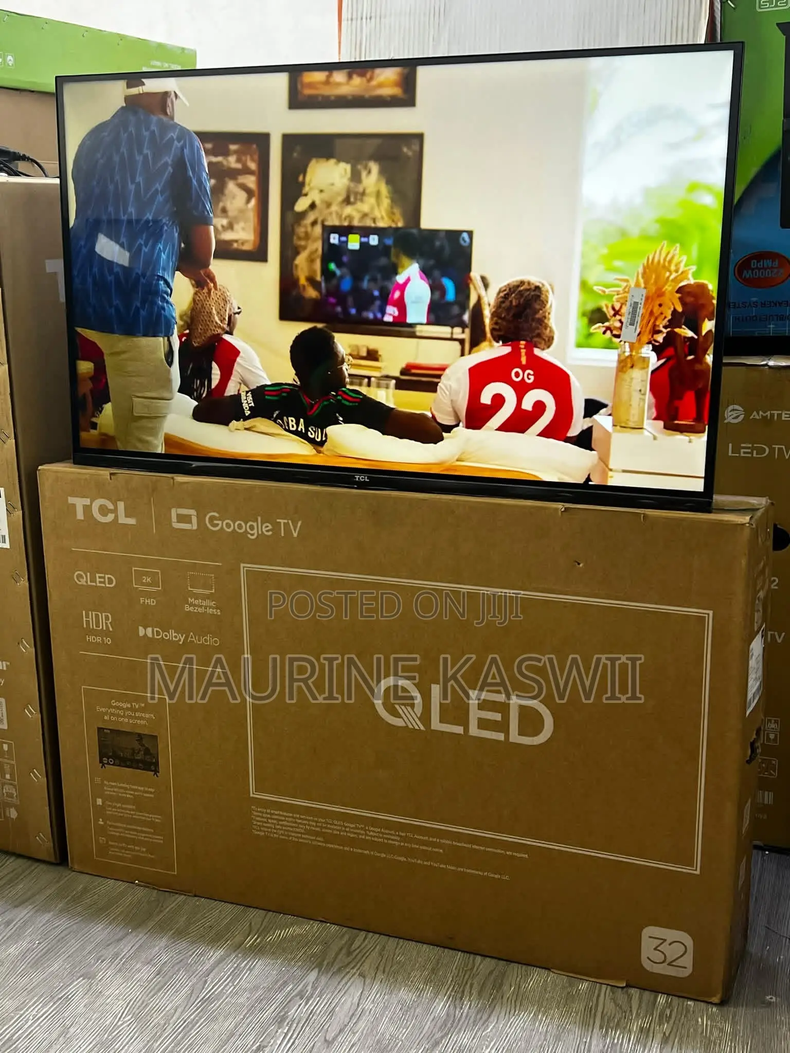 TCL 32” Qled Google 32s5k
