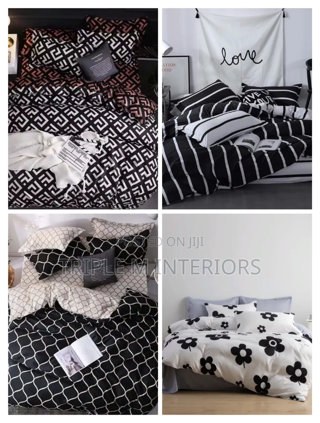 Queen-Size Microfibre Duvets Cover Set