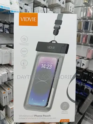 Vidvie Wb01 Ipx8 Waterproof Phone Pouch for Swimming and Beach