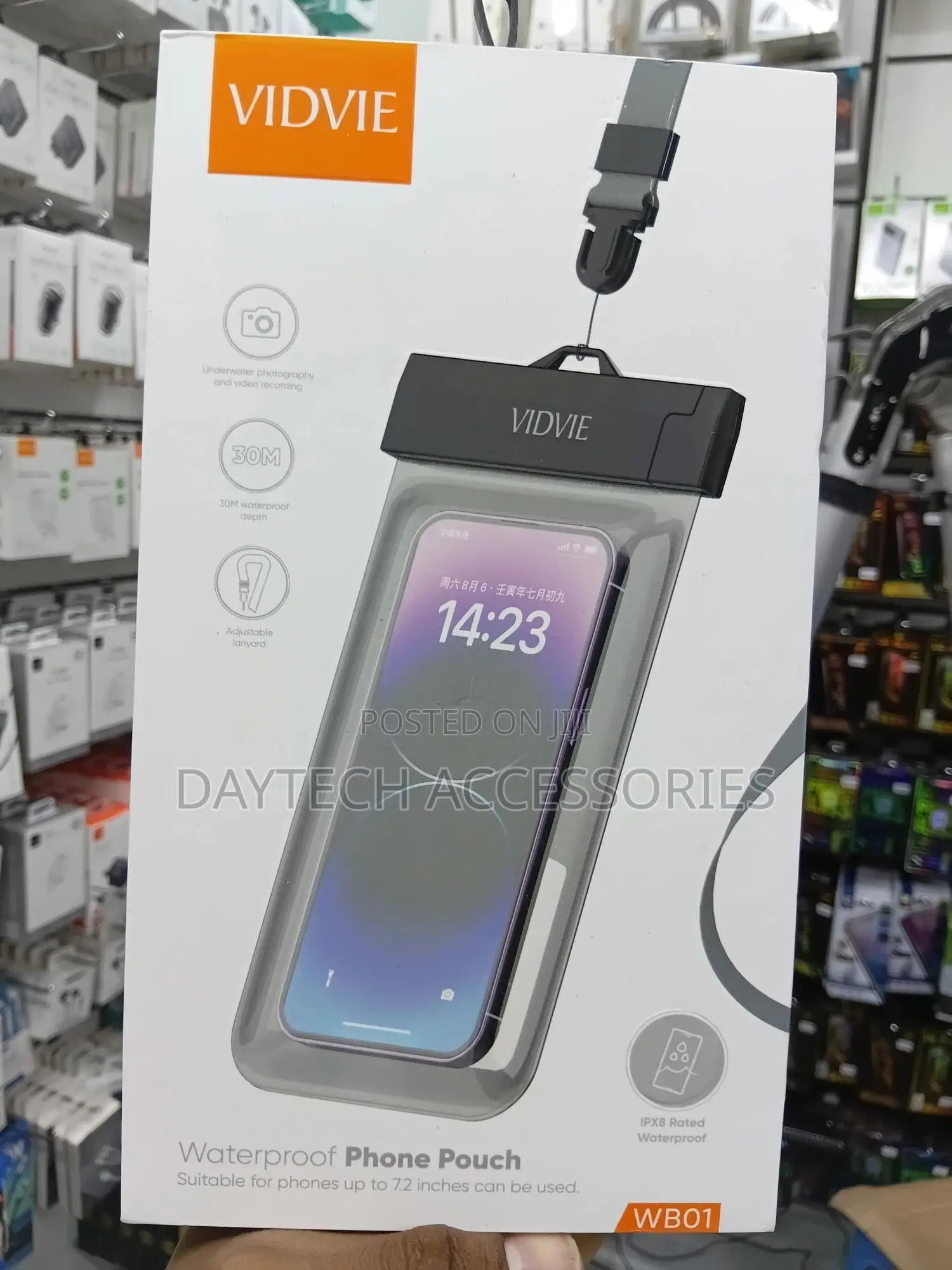 Vidvie Wb01 Waterproof Phone Pouch Ultimate Protection for Your Device