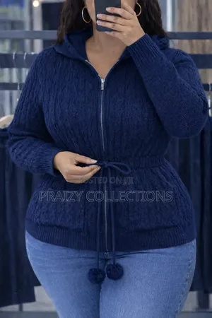 Hooded Sweaters With Soft Thin Fur