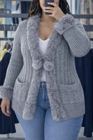 Free Size Front Open Sweaters