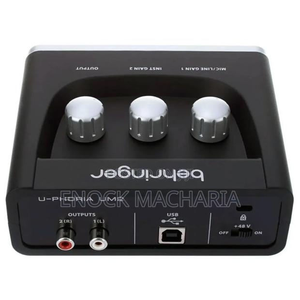 Behringer Sound Card - main view