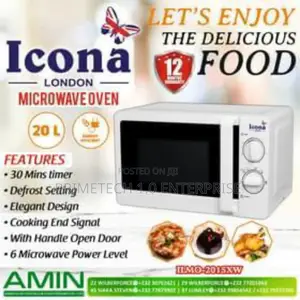 Icona 20ltrs Analogue Microwave