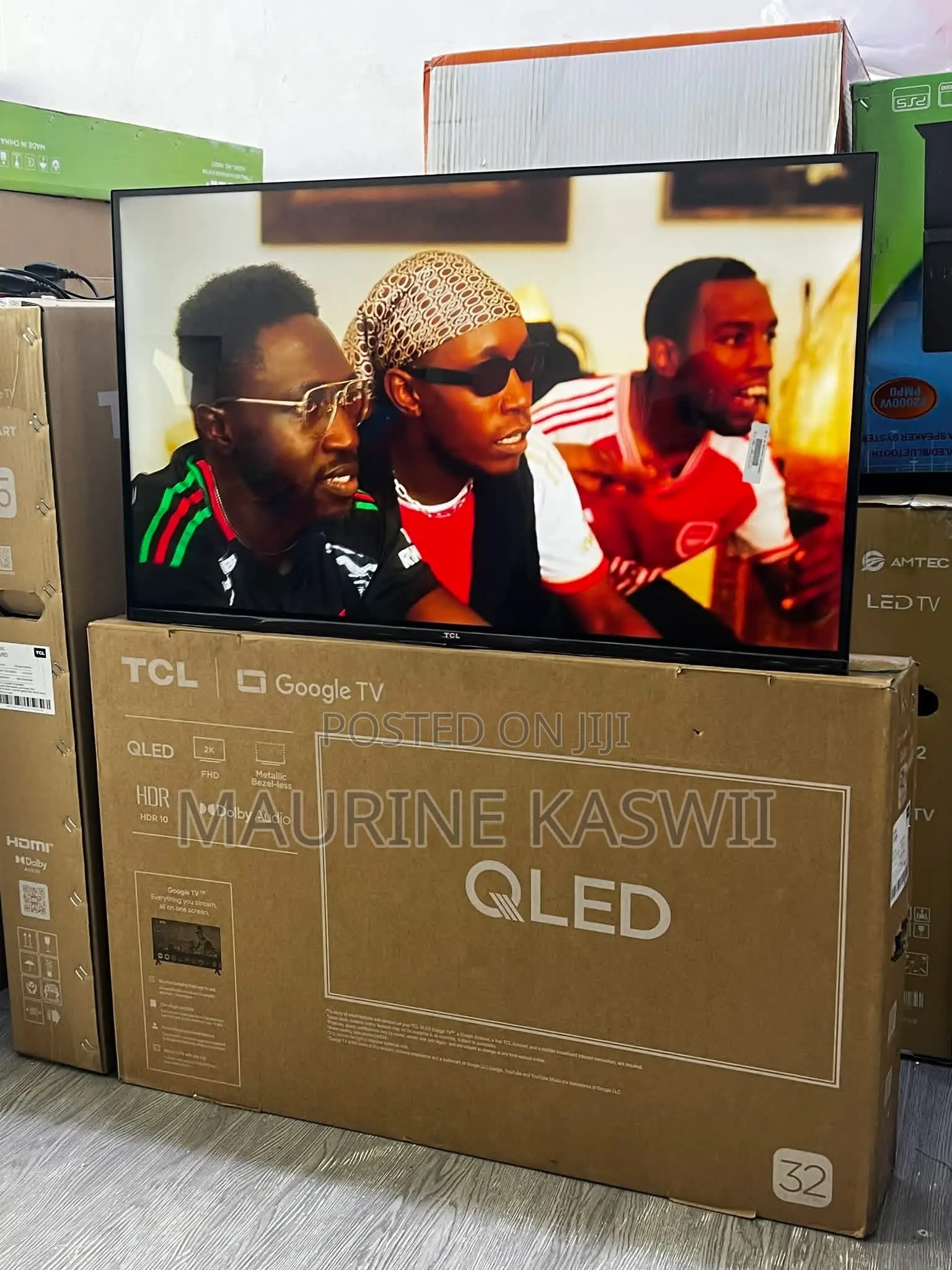 TCL 32”Qled Google Frameless Tv -32s5k