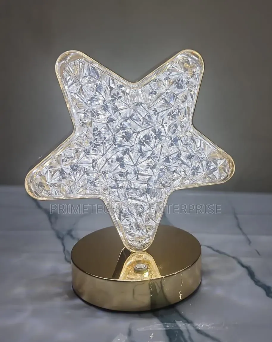 Rechargeable Led Creative Table Lamps Now Available in 3 Shapes