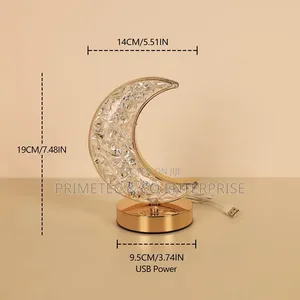 Rechargeable Led Creative Table Lamps Now Available in 3 Shapes