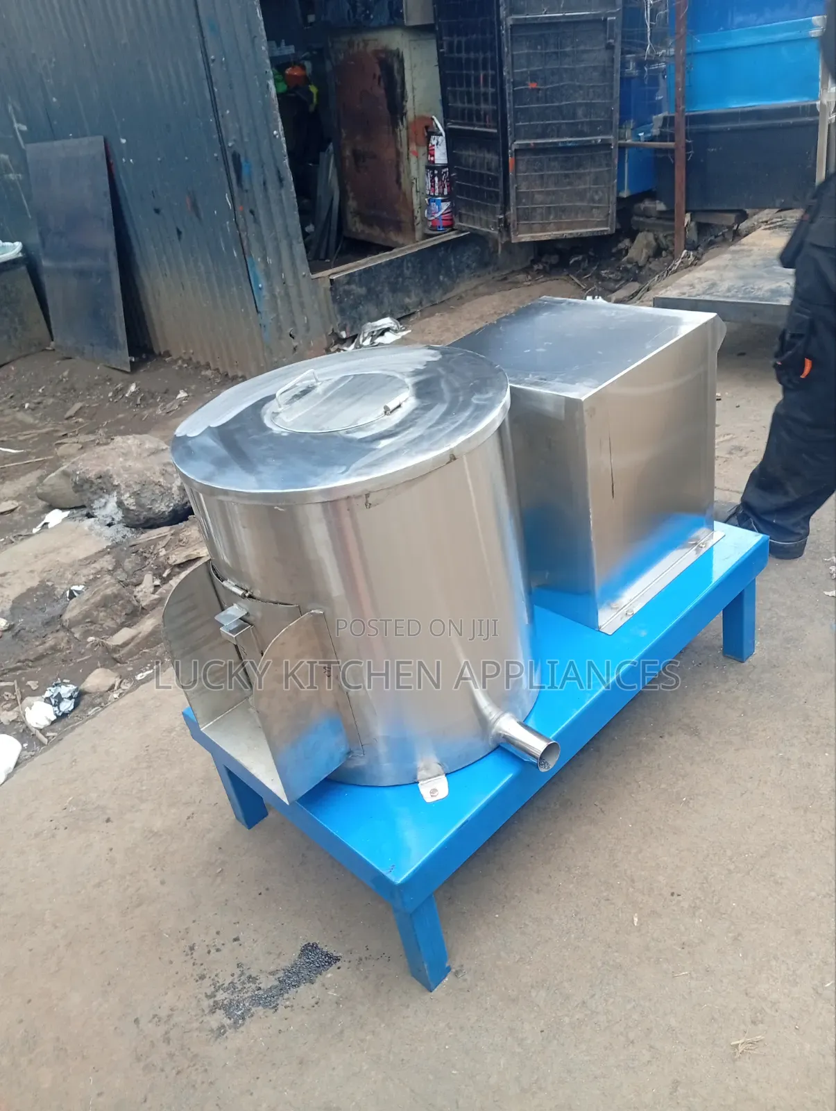 Pure Stainless Steel Potatoes Pillar.