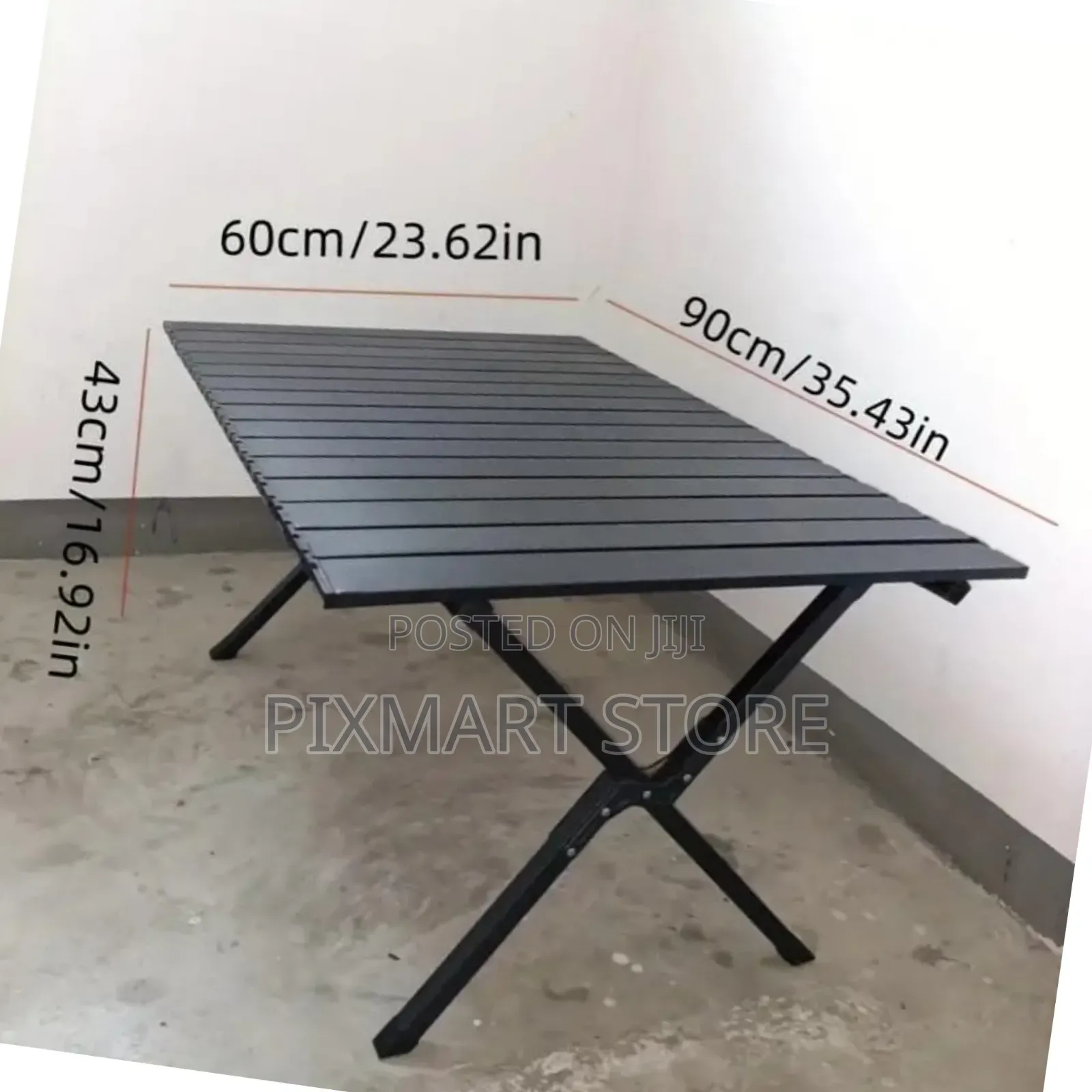 Folding Camping Table 90cm Portable Outdoor Table