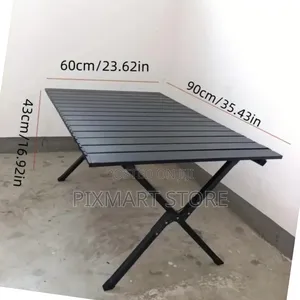 Folding Camping Table 90cm Portable Outdoor Table