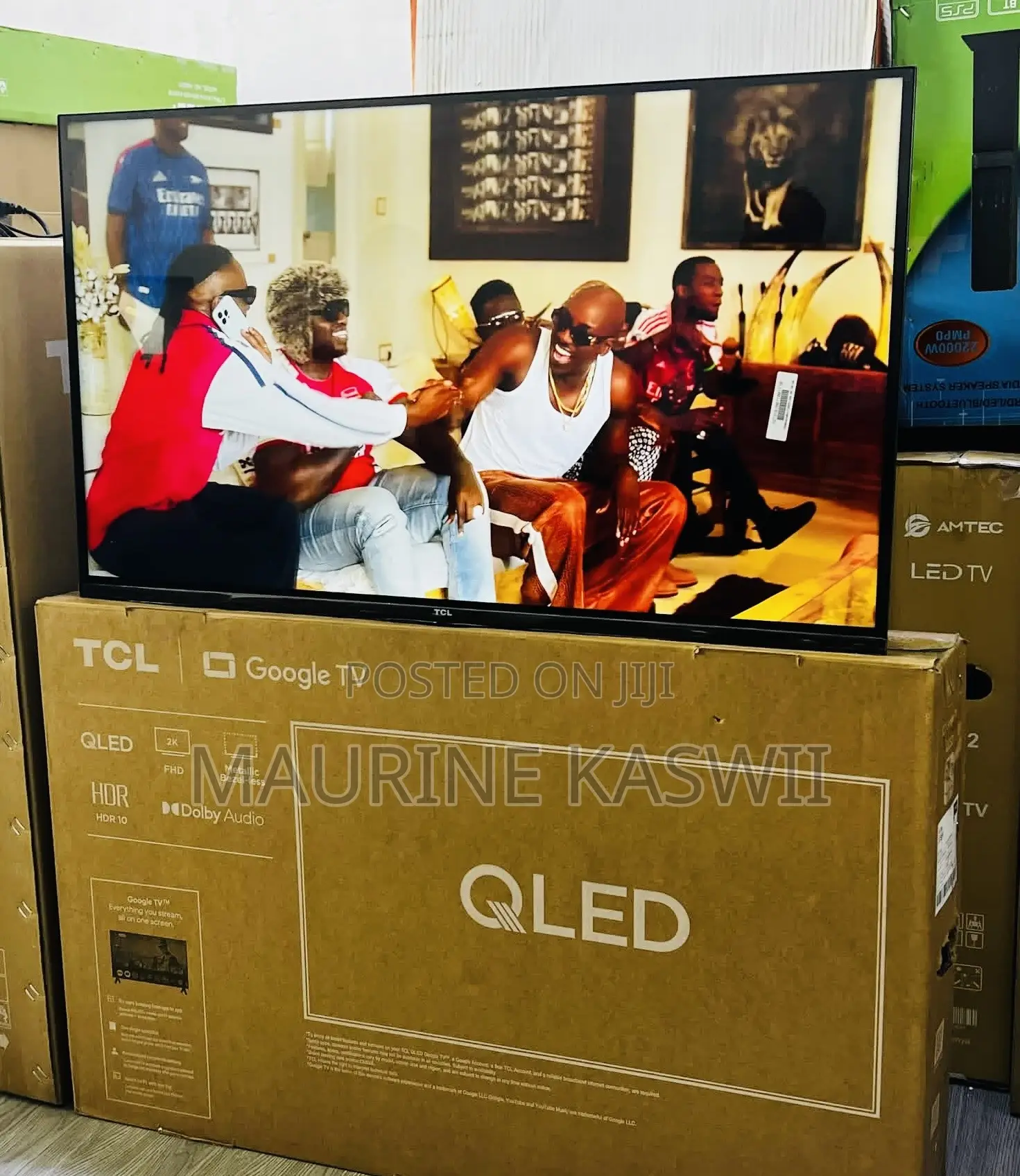 TCL 32” Qled Google Frameless Tv-2026 S5k