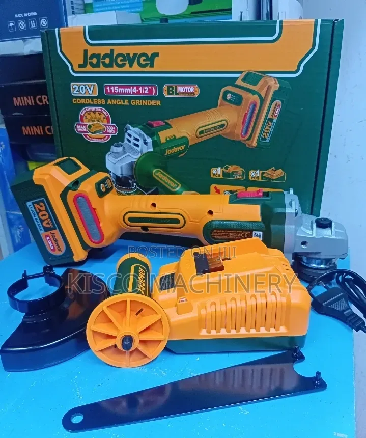 Jadever Rechargeable Angle Grinder/Rechargeable Angle Grinder