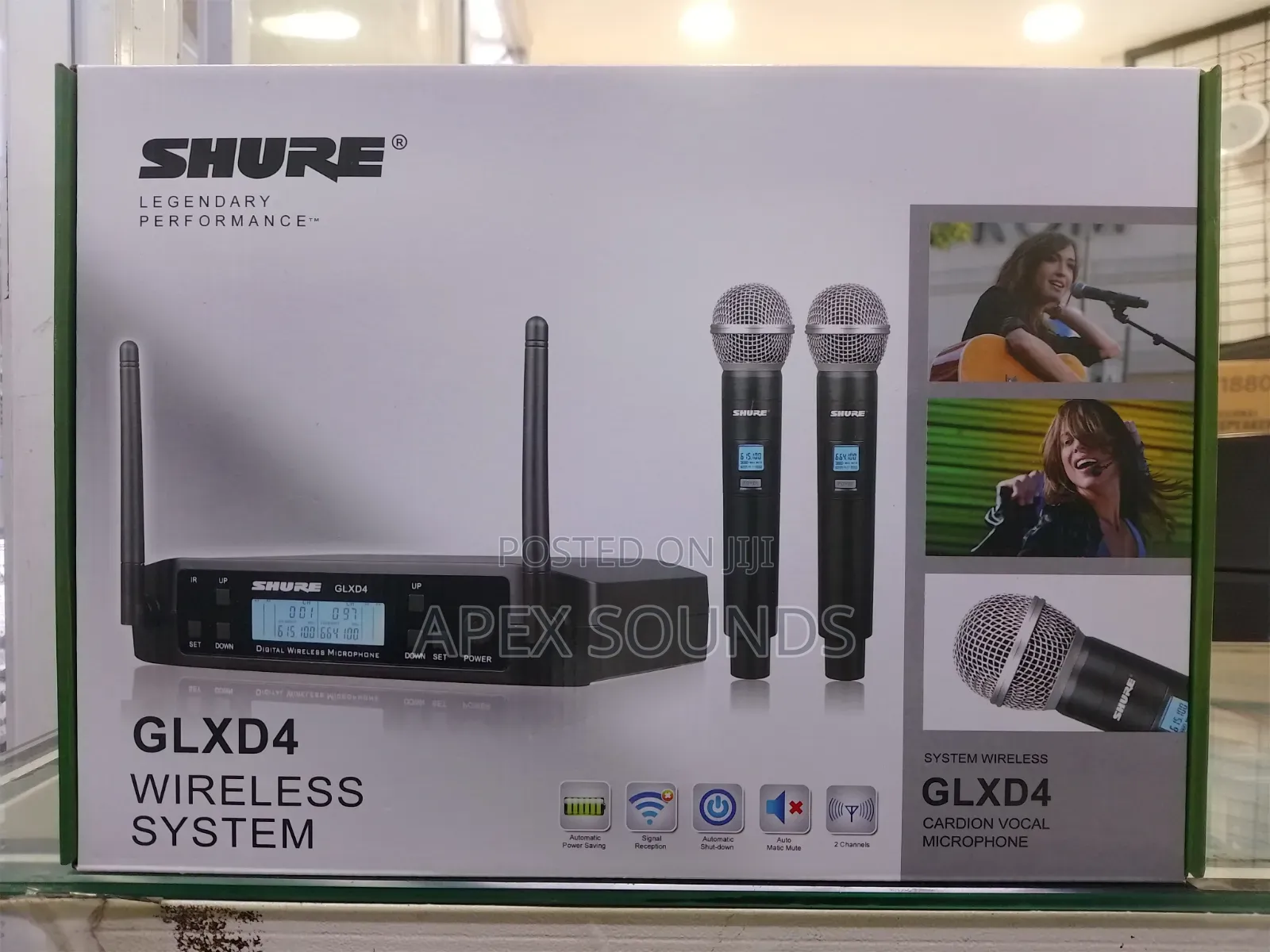 Shure Wireless Microphone Glxd4