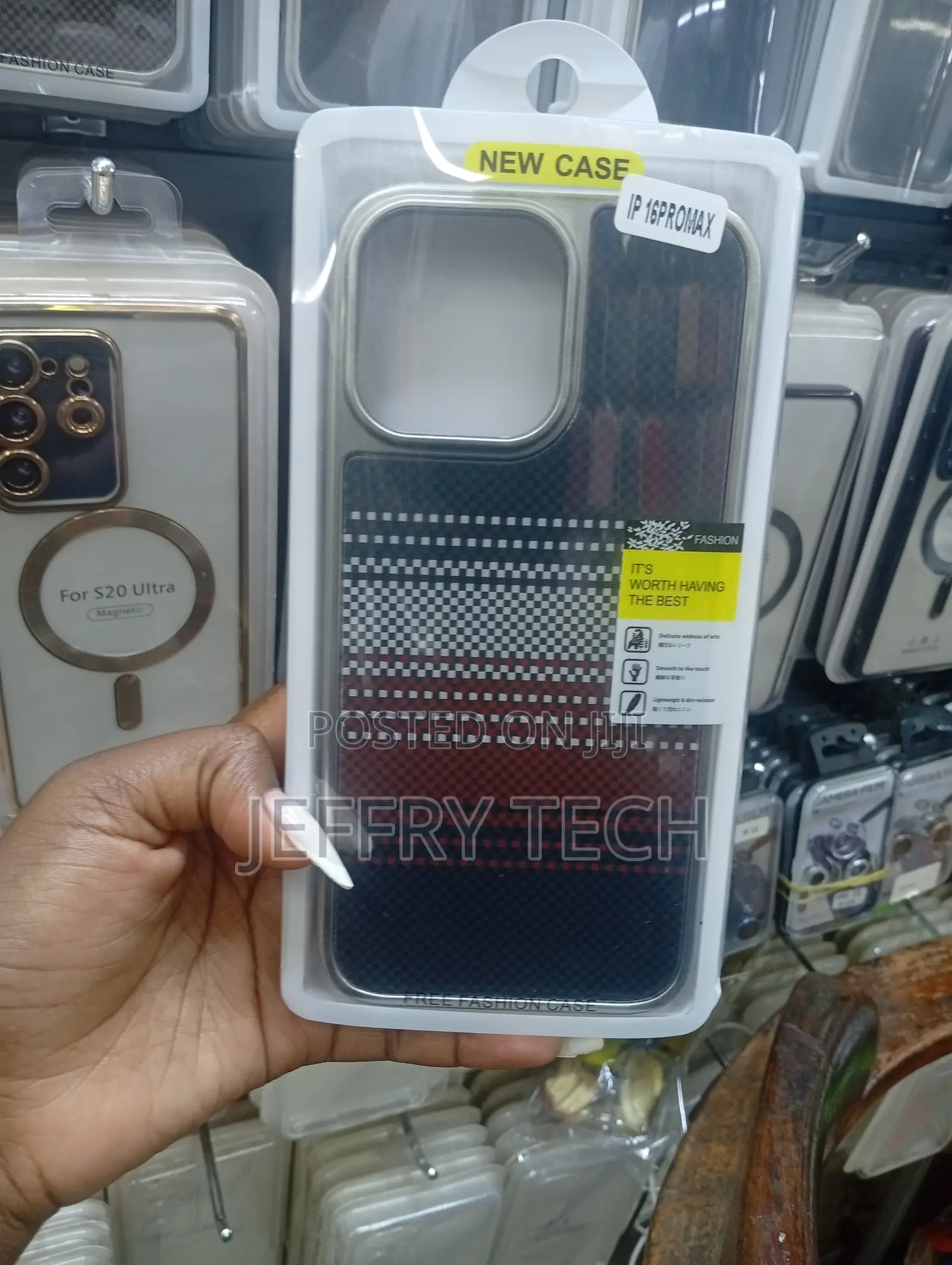iPhone 16 Pro Max Case Gradient Aramid Fiber .