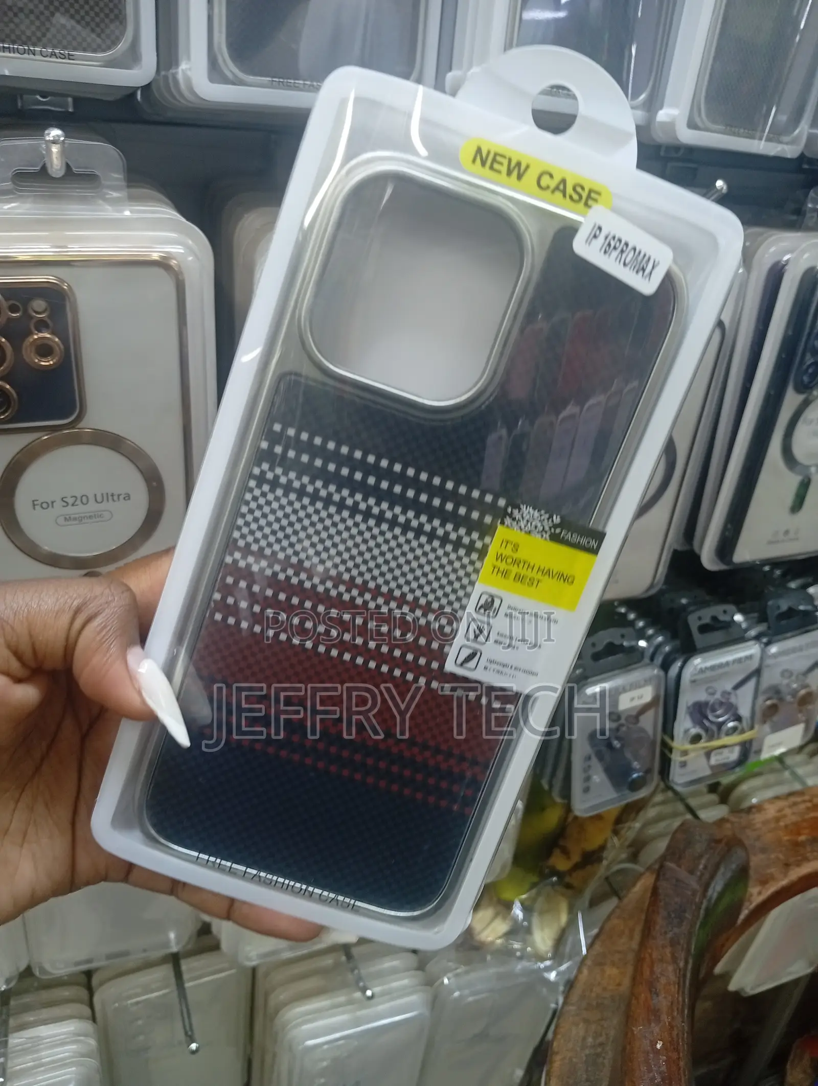 iPhone 16 Pro Max Case Gradient Aramid Fiber .