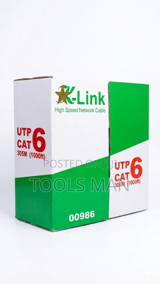 K-Link Utp Cat6 Networking Cable - 305m (1000ft) Roll. - main view