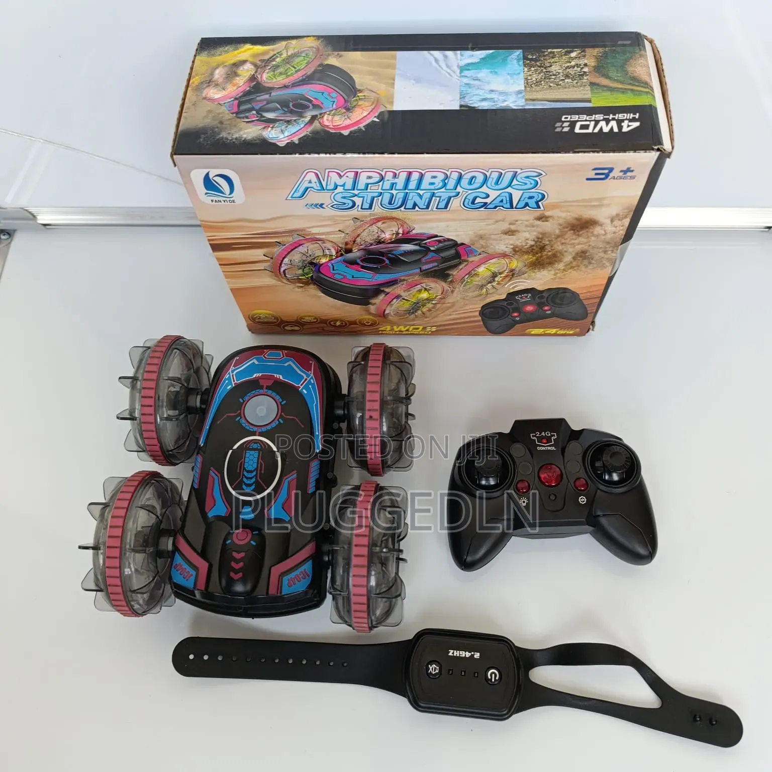 Amphibious Stunt Rc Toy Car