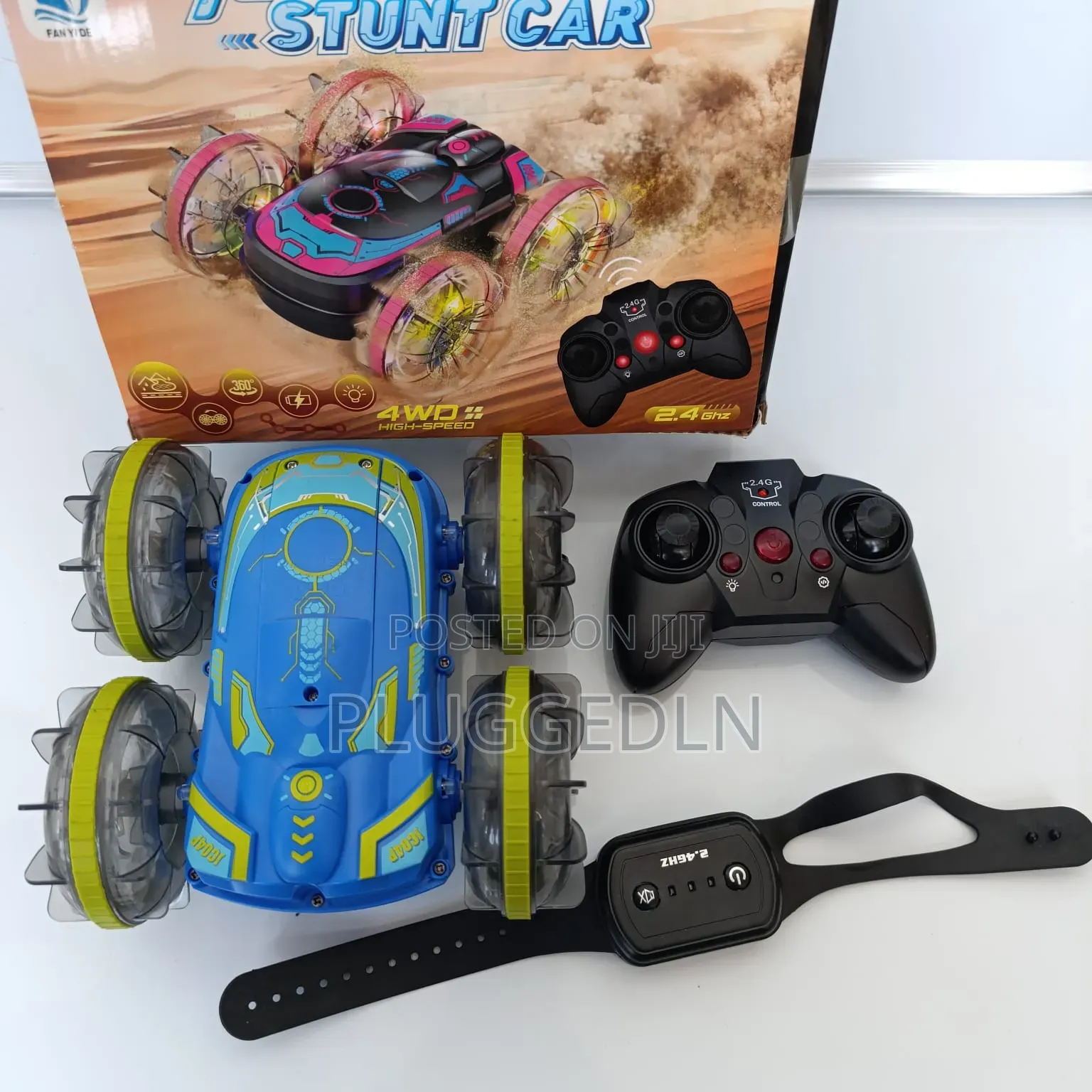 Amphibious Stunt Rc Toy Car