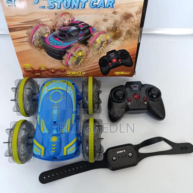Amphibious Stunt Rc Toy Car - thumbnail 2