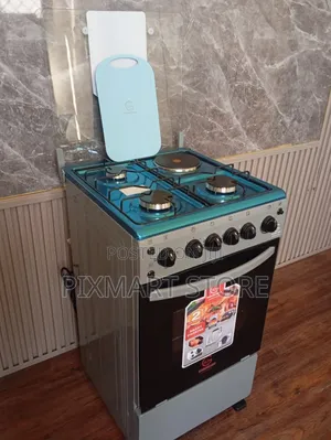 Eurochef 3 Gas + 1 Electric Cooker With Oven Rotisserie