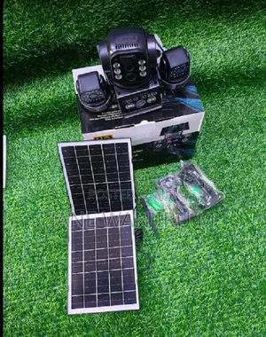 3 Lens Solar PTZ Camera - 360° View