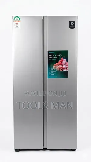 Hisense Side-by-Side Fridge 518l Total No Frost.