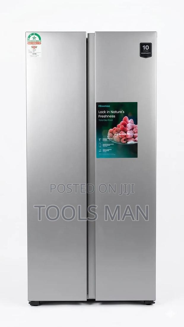 Hisense Side-by-Side Fridge 518l Total No Frost.