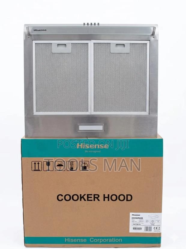 Hisense 60cm Slim Cooker Hood - Stainless Steel Hho60pass.